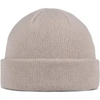 Buff Knitted Beanie Beige