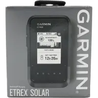 Garmin eTrex Solar navigateur À la main 5,49 cm (2.16") 141 g Noir, Gris