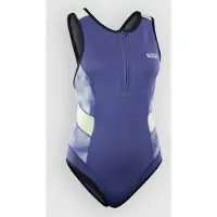 iON Amaze V-back 1.5 Mm Woman Sleeveless Shorty Bleu L Femme