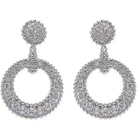 Avant Garde Boucles d'oreilles 'Valeriama' argent