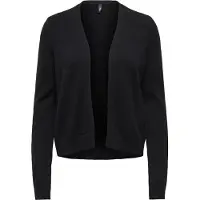 ONLY Gilet ONLPRINCESS LS SHORT CARDI femmes - Noir - EU S