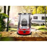 Perel Réchaud portable au kérosène/pétrole - 2600 W - Utilisation extérieure - Robuste et portable - Camping et jardin