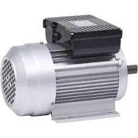 vidaXL Moteur électrique monophasé en aluminium 1,5 kW 2 CV 2 pôles 2800 tr/min