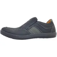 Jomos Chaussons de ville Ariva pour hommes, couleur noire, style décontracté