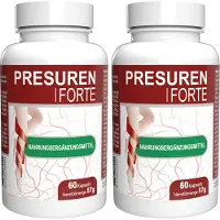 IncHealth GmbH Presuren Forte - 120 gélules (2 x 60 gélules) - 2 packs
