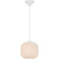 Naeve Geneva Lampe à suspendre E27 Ø21cm Blanc
