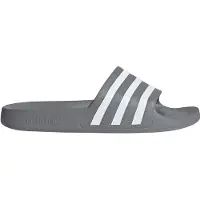 Adidas adilette Homme - Tongues et Sandales, Gris - Taille 45 1/3 - Plastique