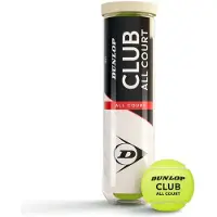 Dunlop Tb Club Ac 4pet Tenis Balls Box Clair 18 x 4 Balls