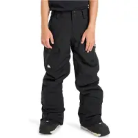 Quiksilver Utility Pants Noir 12 Years Garçon