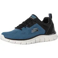 SKECHERS Track Broader Trainers Bleu EU 41 Homme