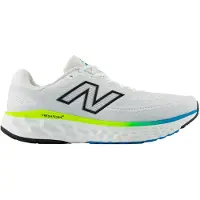 New Balance pour homme. MEVOZV4 Chaussures de sport Fresh Foam X EVOZ v4 blanches (43), Tissu, Plat, Lacets, Casuel