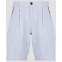 Service Works Short Seersucker Part Timer Shorts hommes - Bleu - EU M
