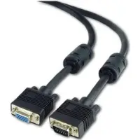 Gembird VGA M/F 1.8m - Câble VGA, 1.8M, couleur noir