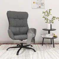 Prolenta Maison Exclusive - Fauteuil relax gris clair en tissu