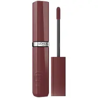 L'Oréal Infaillible Laque Resistance rouge à lèvres liquide longue tenue qui procure hydratation et brillance teinte 625 Mid Bordeaux 4.3 ml