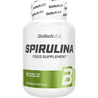 BiotechUSA Lot de 12 pots de vitamine spiruline - 100 comp