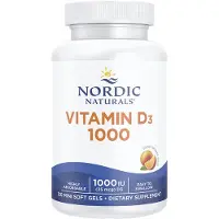 Nordic Naturals , Vitamine D3 1000, Orange, 25 mcg (1 000 UI), 120 Mini-Gélules Molles