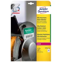 Avery Étiquettes polyéthylène L7911-10 , ultra-résistant, H 45,7 x l. 21,2 mm, 480 p.
