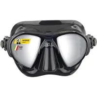 Cressi Nano Dark Mirror Spearfishing Mask Noir
