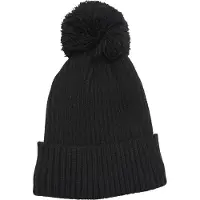 Brandit Bonnet de - Bonnet à pompon - pour Unisexe - noir - Taille Standard