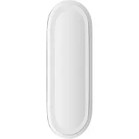 vidaXL Miroir de salle de bain LED , ovale, 40 x 15 cm