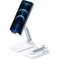 UGREEN Support de téléphone pliable Home Office, Support pour smartphone, Blanc