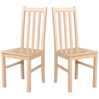 LeafDesign CHAISE DE SALLE À MANGER - Lot de 2 Bos 10 D sonoma sonoma