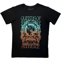 Queens Of The Stone Age Hommes, T-shirt, Montage, Noir, (L)