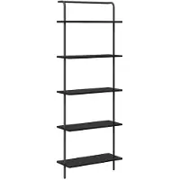 vidaXL Étagère Chêne noir 60 x 24 x 168 cm Bois d'ingénierie