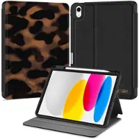 Tech-Protect LAMANO IPAD 10,9“ 10 / 2022 / 11“ 11 / 2025 PANTHER (Apple iPad Air 11 2025), Étui pour tablette, Marron, Noir