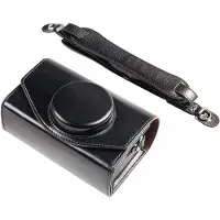 SmallRig Sacoche de rangement en cuir 5987 pour Fujifilm X-E5 / X100VI, noire