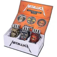 Nemesis Now Verre à shot de - Pushead Art Shot Glass Set - pour Indifférent - multicolore - Taille Standard