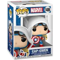 Funko POP! Pop! Marvel - Figurina Kapitan Gwen, Winylowa Figurka, Oficjalny Produkt Premium