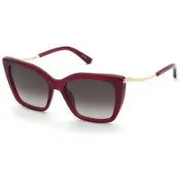 Nina Ricci Snr436 Square Woman Sunglasses Rouge Brown Gradient Brown/CAT3 Femme