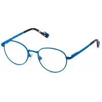 Sting Lunettes de vue - - VST563 - Bleu mat - Métal - Ronde