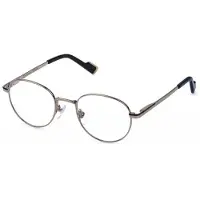 Sting Lunettes de Vue VST563 49/20/140 Oro grigio lucido c/parti colorate Metallo UNISEX VST563