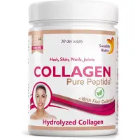 Swedish Nutra Collagen Powder - Hair, Skin, Nails, Joints - Poudre de collagène avec du bœuf - pour la beauté et la mobilité - avec du bœuf - 500 ml