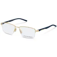Porsche Design Lunettes de Vue - - P8745 - Métal doré/bleu - 58/17-145 - Homme