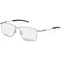 Porsche Design P8779 Square Glasses Doré 140/56 mm Homme