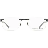 Porsche Design Lunettes de Vue - - P8748 - Métal - Noir/Gris - 57-15-145