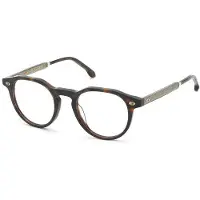 Lozza Lunettes de Vue - - VL4403 - Acétate marron (avana scura lucida) - Forme ronde - 51/22/150
