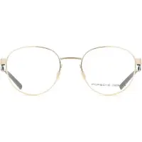 Porsche Design Lunettes de Vue - - P8746 - Métal - Doré/Noir - 51/19/140