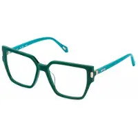 Just cavalli Lunettes de Vue VJC127 55/16/140 Verde lucido Acetato WOMAN VJC127