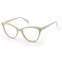 Blumarine Lunettes de Vue - - VBM254S - Acétate Crema lucido (Beige) - Taille 52/18/140 - Femme