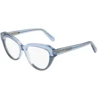 Ferragamo Lunettes de vue - - SF3046 - Acétate - Transparent blue/blue - 54/16/145