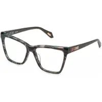 Just cavalli Vjc131 Square Woman Glasses Marron 140/54 mm Femme