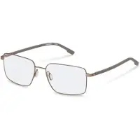Rodenstock R7176 Square Glasses Marron,Gris 145/57 mm Homme