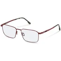 Rodenstock R7154 Geometric Glasses Rouge 140/56 mm Homme
