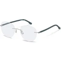Rodenstock Lunettes de vue - - R7174 - Métal - Palladium/blue grey - Ronde 52/19/145