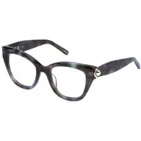 Furla Lunettes de Vue - - VFU991 - Avana marrone/grigio - Acétate - 51/20/140
